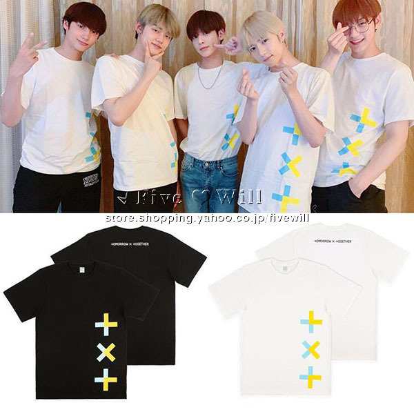 送料無料◆TXT The Dream Chapter STAR 韓流グッズ 半袖 Tシャツ 春夏 コート 男女 周辺 応援服 打歌服 半袖 Tシャツ  通気 吸汗｜au PAY マーケット